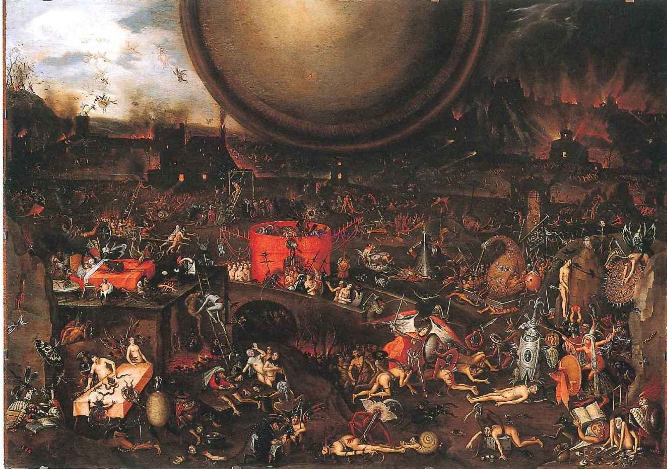 Vision of the Apocalypse Inferno 1595 170 120 cm by Herry