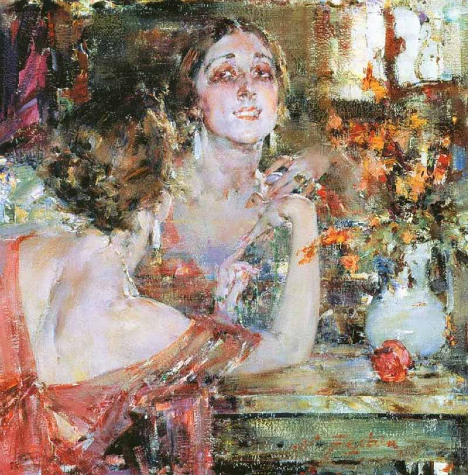 Portrait Of Vera Fokina. by Nicolai Fechin: History, Analysis