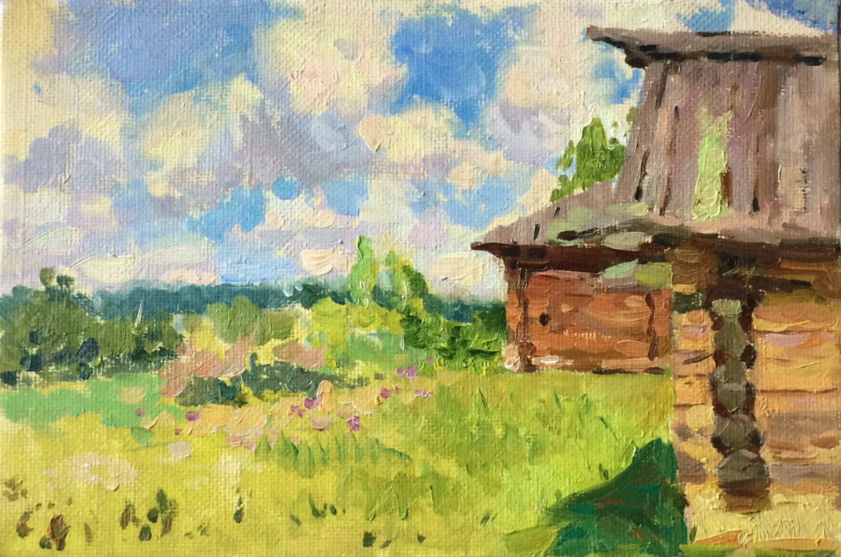 Vera Alecseevna Fedorenkova. Village near Kostroma