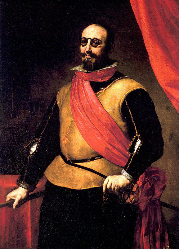 Jose de Ribera. Portrait of a knight of the order of Santiago