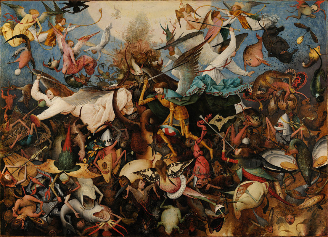 Pieter Bruegel The Elder. Fall of Rebel Angels