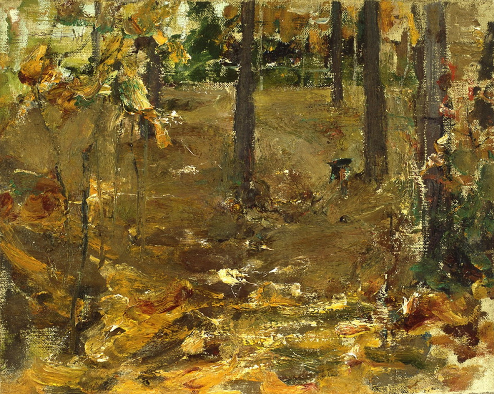 Nicolai Fechin. Autumn landscape.
