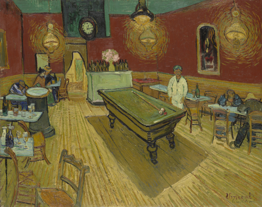 Vincent van Gogh. Night cafe