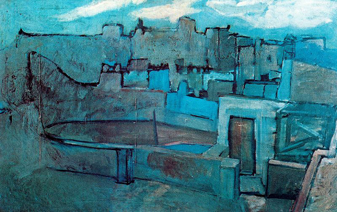 Pablo Picasso. The Rooftops Of Barcelona