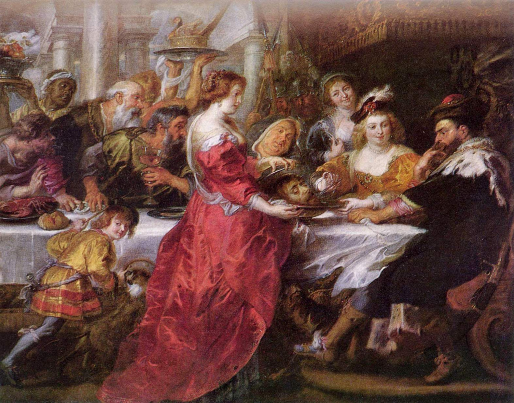 Peter Paul Rubens. The Feast Of Herod