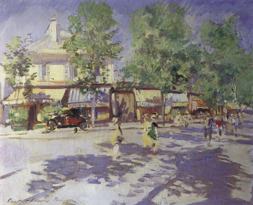 Konstantin Korovin. Paris in the morning