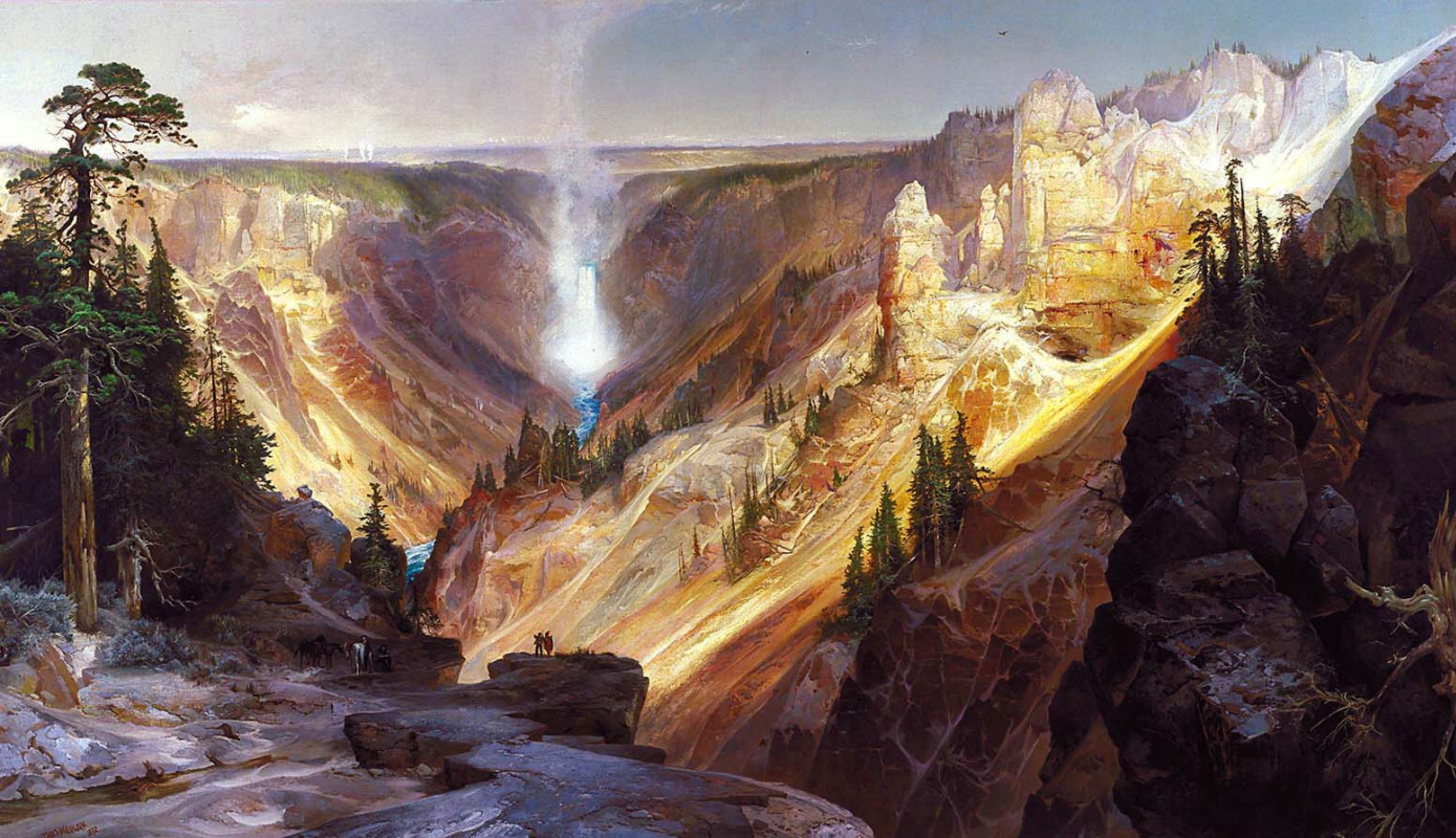 Thomas Moran. Grand Canyon Yellowstone