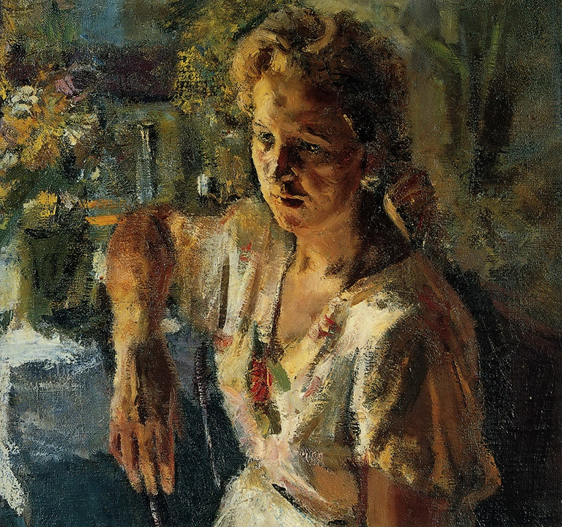 Heliy Mikhailovich Korzhev. Portrait of a girl