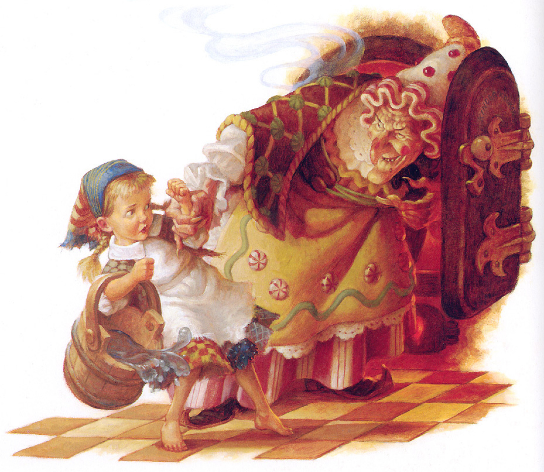 Gretel and the witch by Scott Gustafson: History, Analysis & Facts