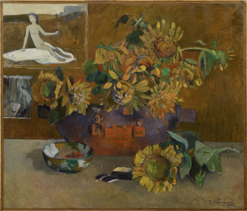 Paul Gauguin. Naturaleza muerta con "Nadezhda"