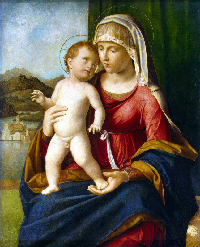 Giovanni Battista Cima da Conegliano. The Madonna and child