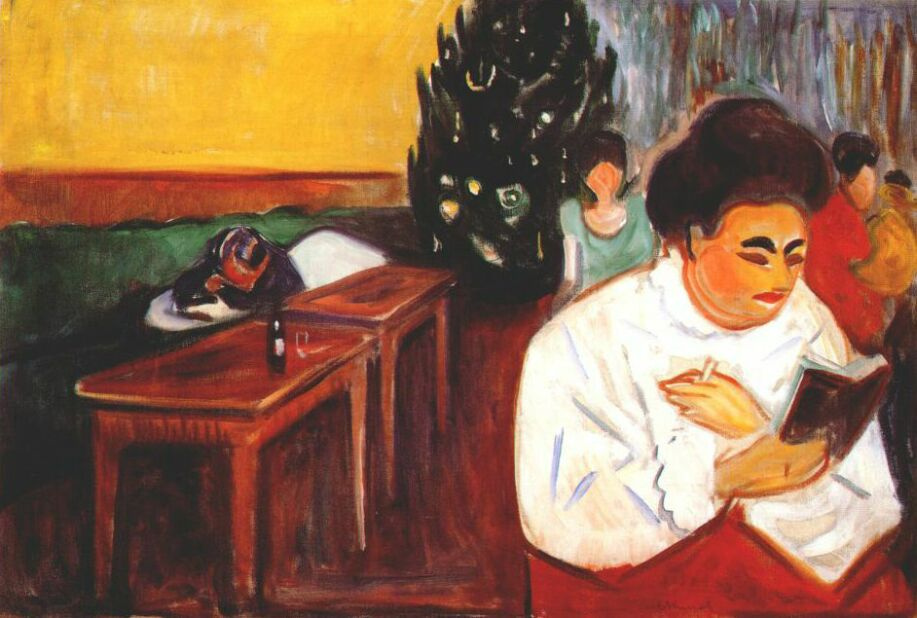 Edvard Munch. Christmas in the brothel