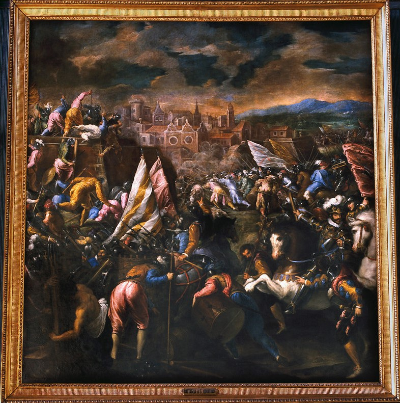 The battle of San Quintino