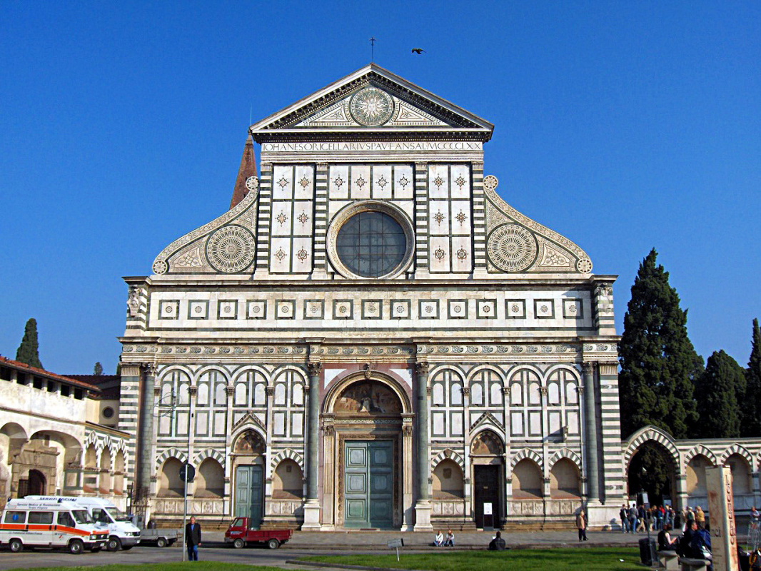 Leon Battista Alberti. Church of Santa Maria Novella