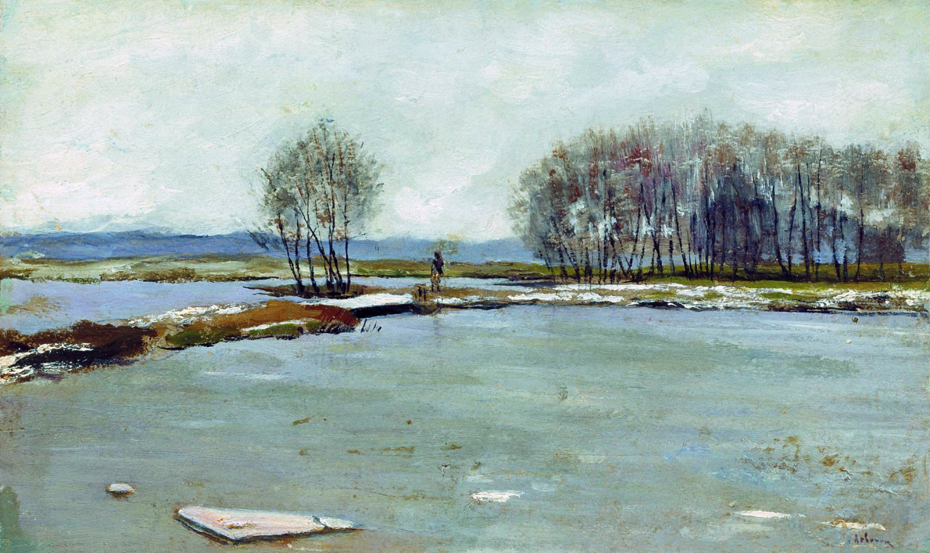 Isaac Levitan. Early spring