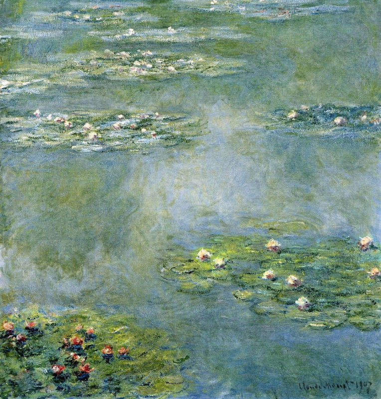 Claude Monet. 睡莲