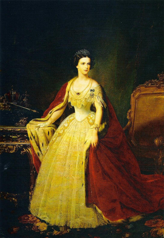 Giuseppe Sogni. Empress Elisabeth of Bavaria. Not dated. Gallery of Contemporary Art, Palazzo Pitti,