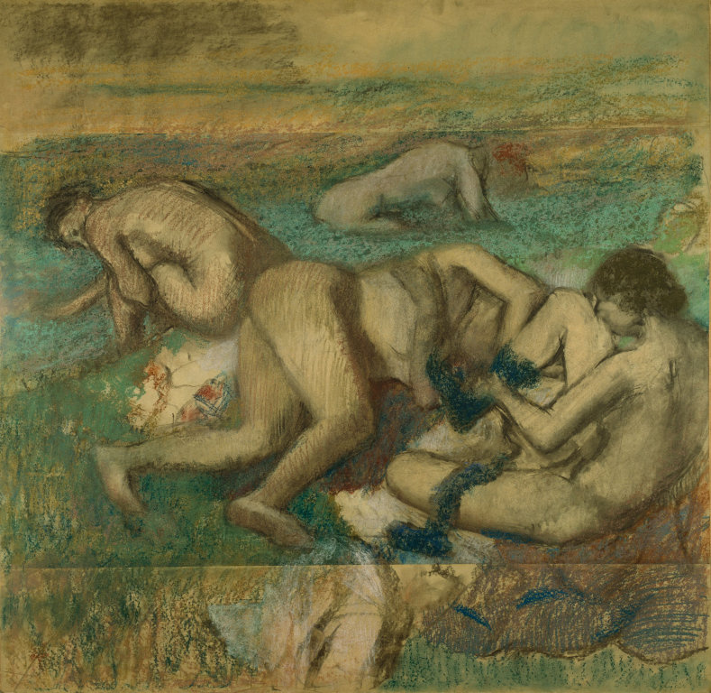 Edgar Degas. Bather