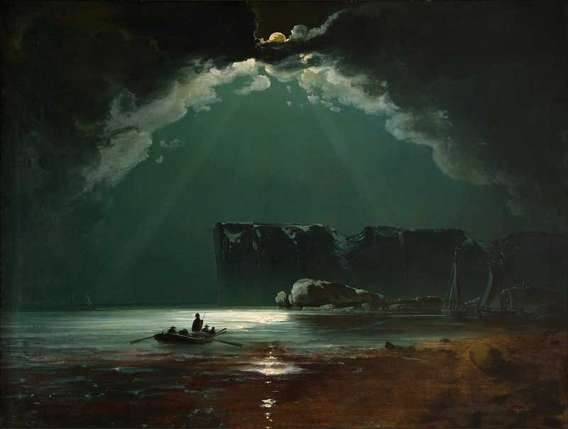 Peder Balke. Nordkapp