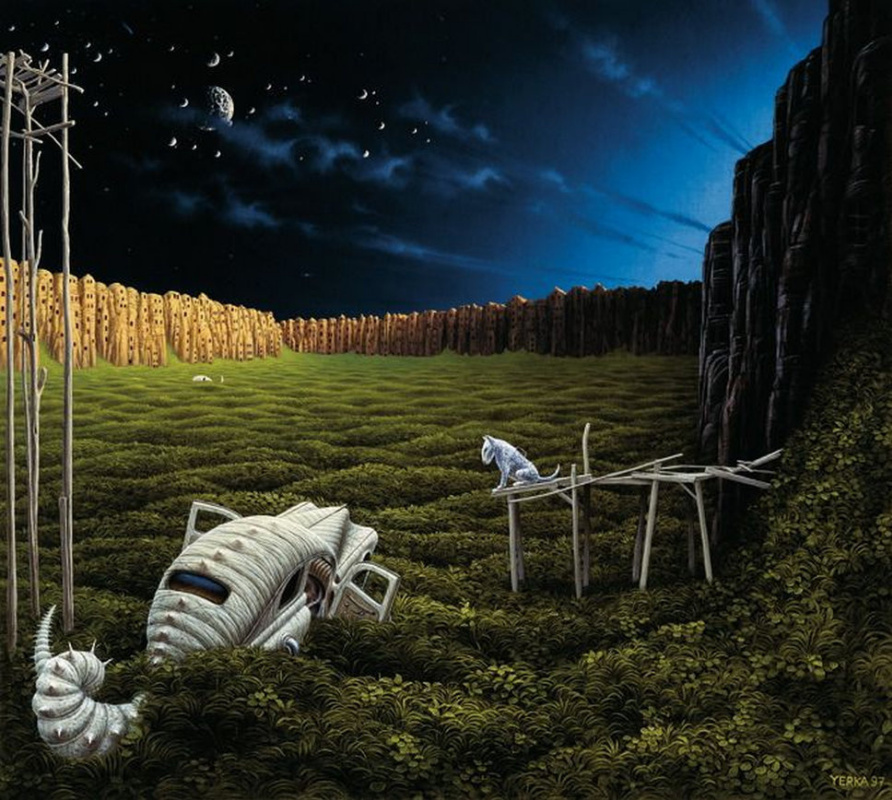 Jacek Yerka. Сонет