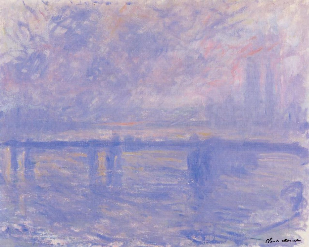 Bridge To Charing Cross By Claude Monet History Analysis