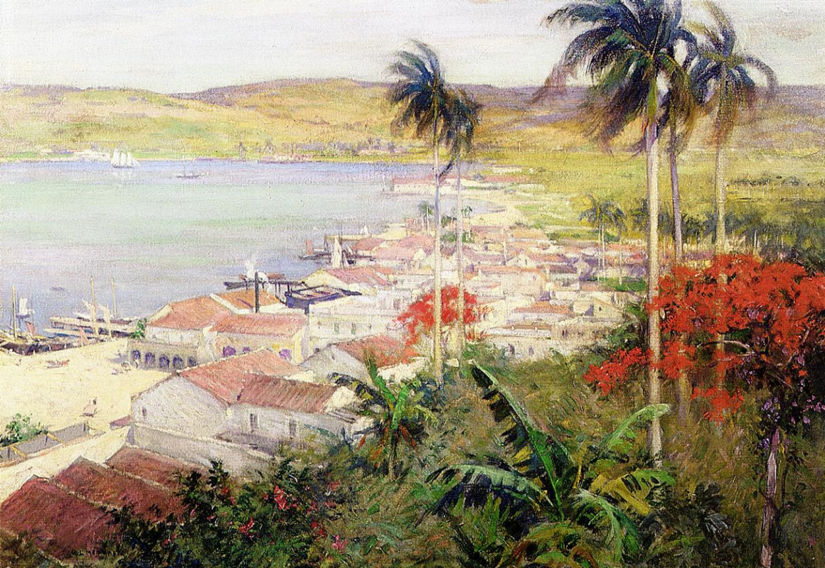 Willard Leroy Metcalfe. Havana port