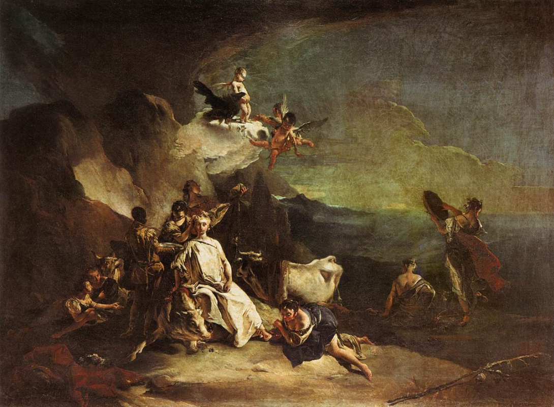 Giovanni Battista Tiepolo. Похищение Европы