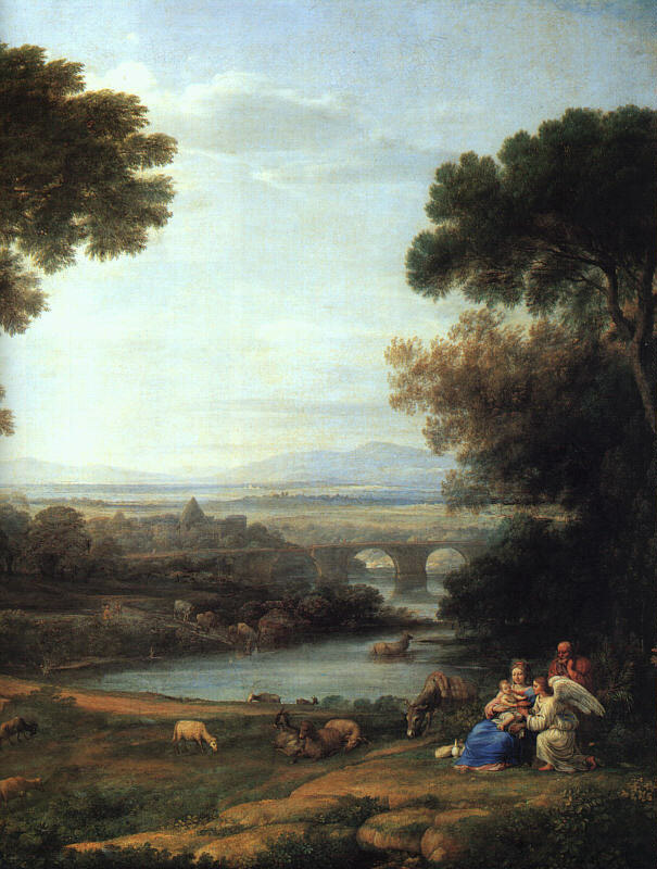 Claude Lorrain. Noon (the Rest on the flight into Egypt)