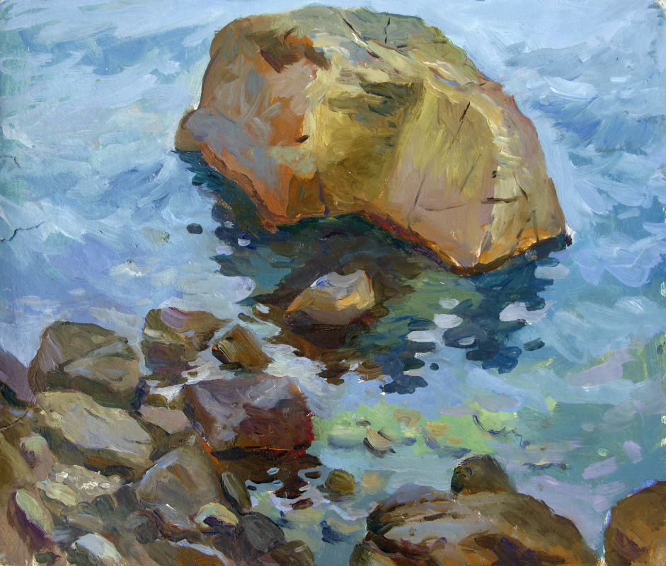 Denis Golivec. "A study of the rocks in Alupka ."