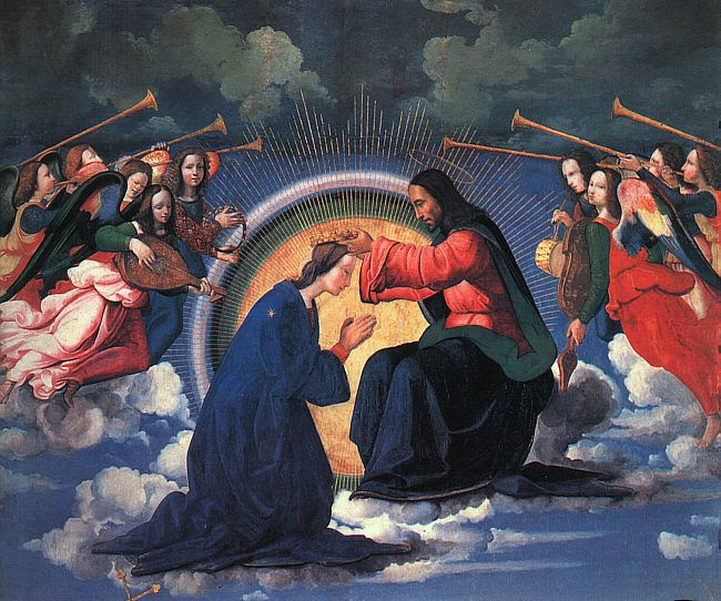 Ridolfo Biggordi Ghirlandaio. The Crowning Of Mary