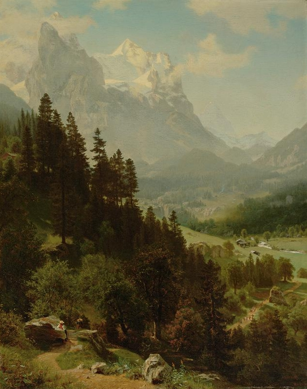 Albert Birštadt. Wetterhorn, Colorado