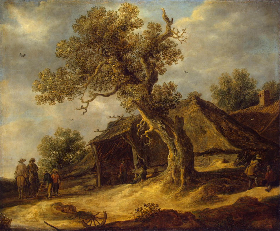 Jan van Goyen. Landscape with oak