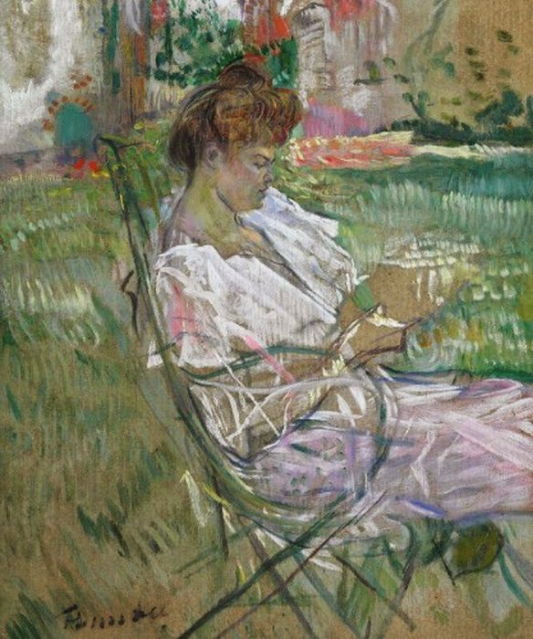 Henri de Toulouse-Lautrec. Portrait of Mysia Nathanson