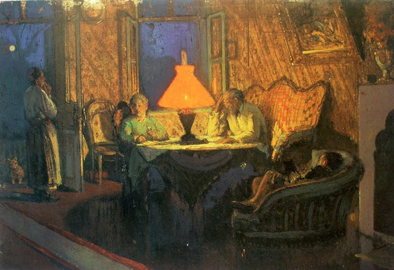 Ivan G. Myasoedov. Tè in Pavlenki