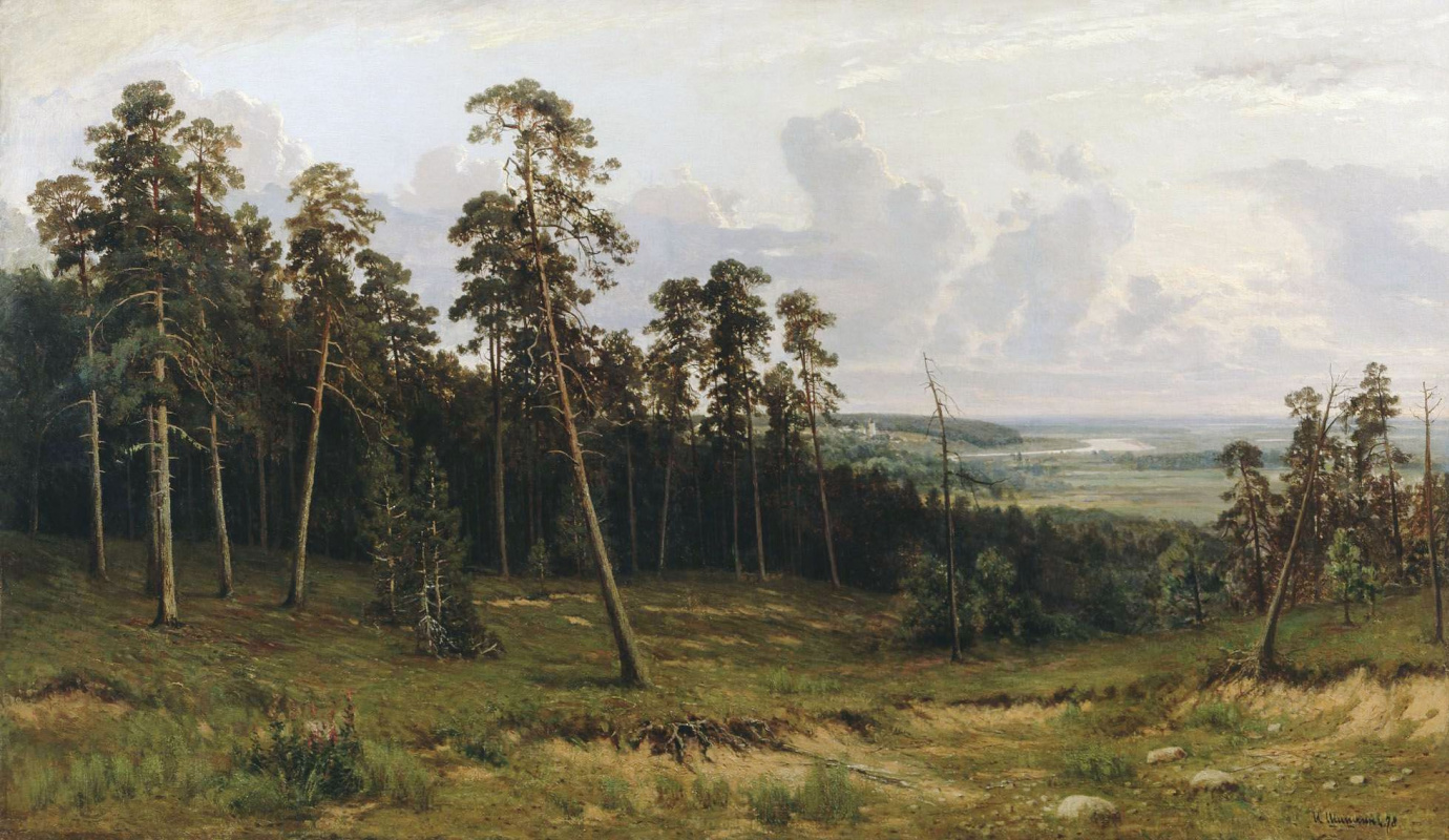 Ivan Ivanovich Shishkin. Rich log (Fir forest on the Kama river)