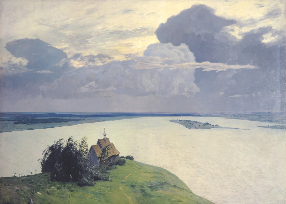 Isaac Levitan. Over eternal peace