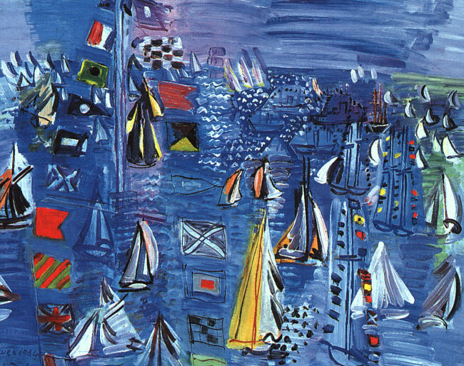 Raoul Dufy. Regatta