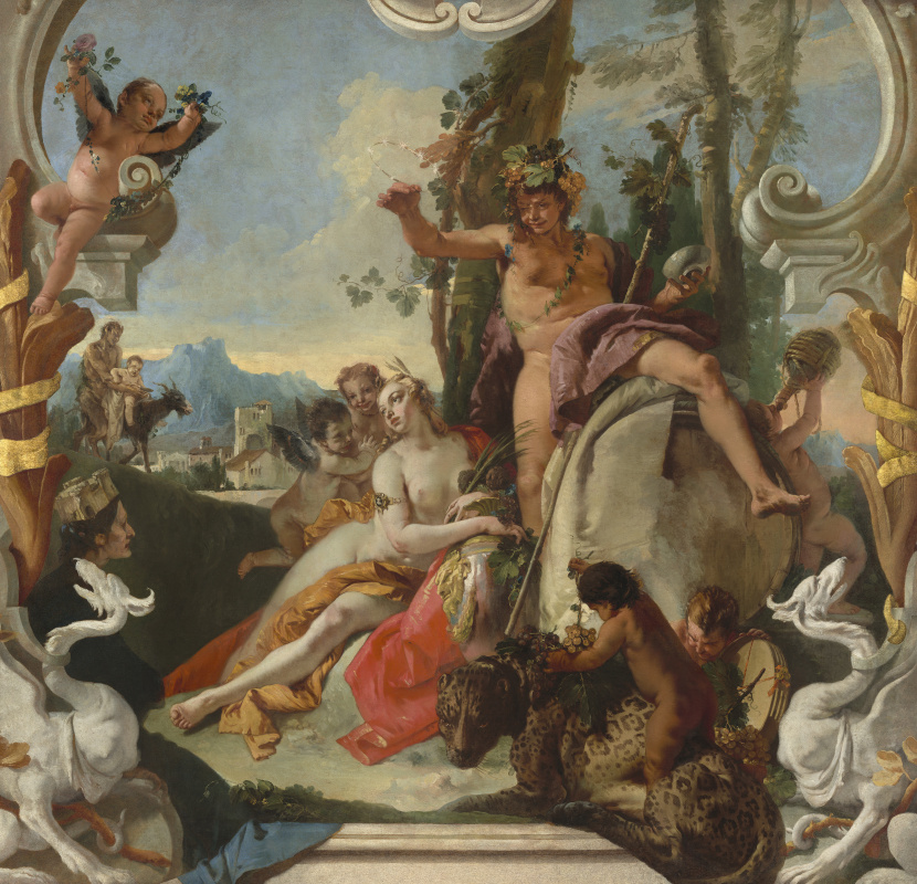 Giovanni Battista Tiepolo. Bacchus and Ariadne