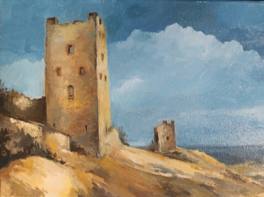 Alessia Lisenko. Forteresse génoise de Feodosia