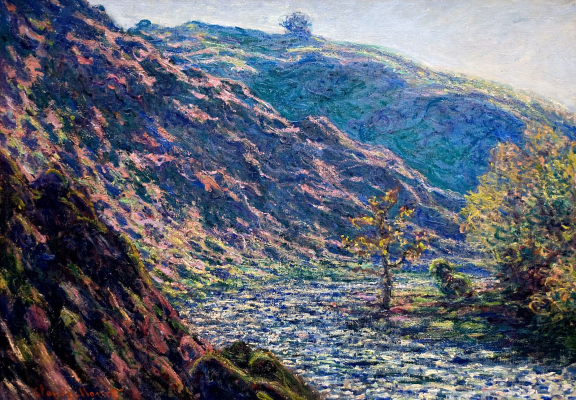 Claude Monet. Vecchio albero alla foce del fiume