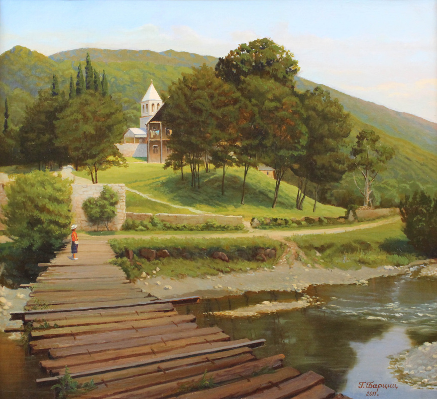 Gennady Shotovich Bartsits. Monastery in Kaman