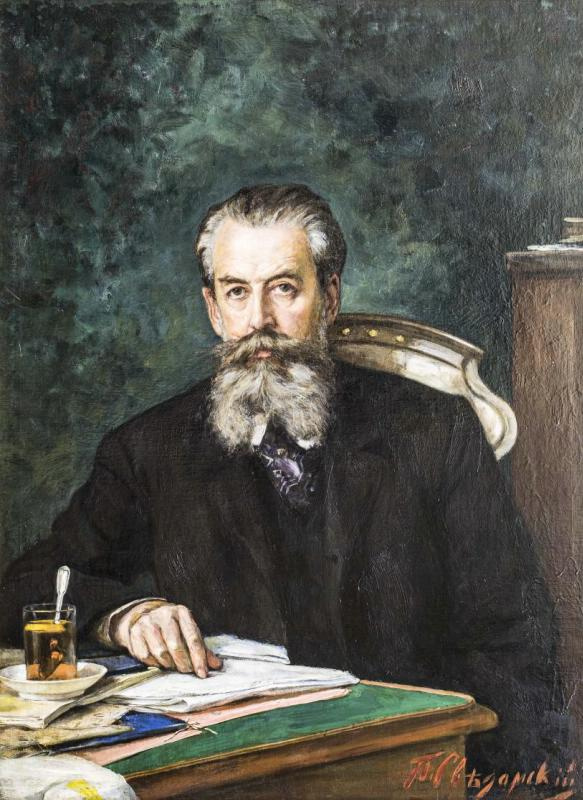 Pavel Alexandrovich Svedomsky. Portrait of Academician A.N. Veselovsky