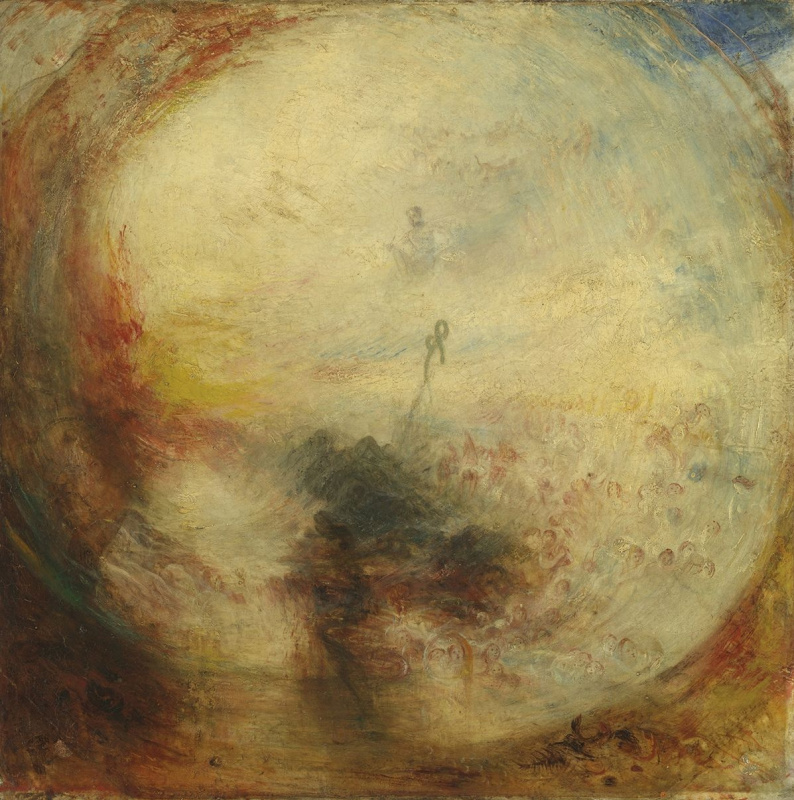 Joseph Mallord William Turner. Light and color (Goethe's theory). The morning after the flood. Moses writes the Book of Genesis