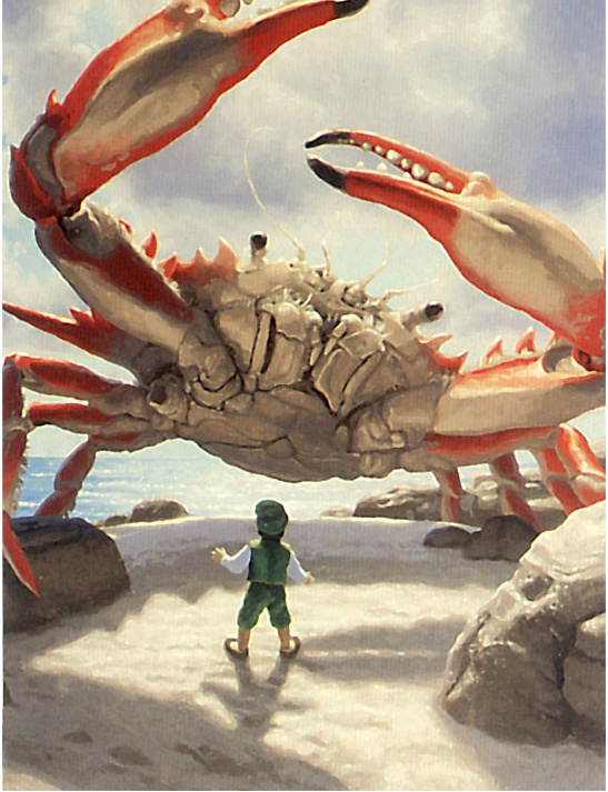 Greg Hildebrandt. Big crab