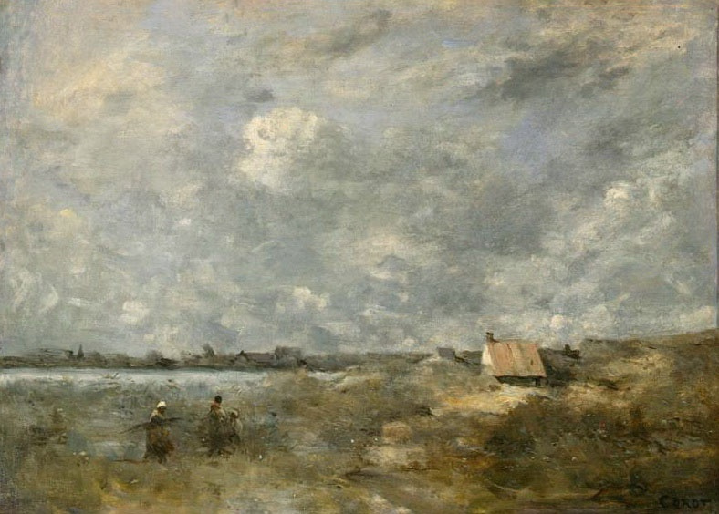 Camille Corot. The Stormy Weather. Pas de Calais