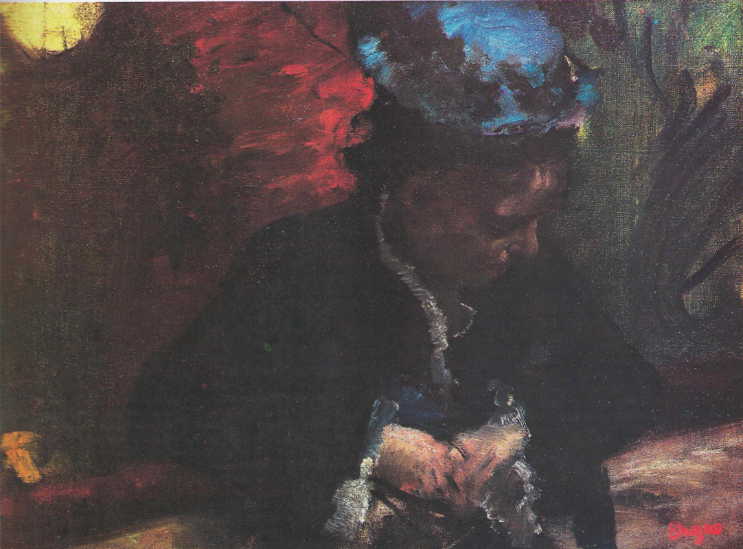 Edgar Degas. 在剧院