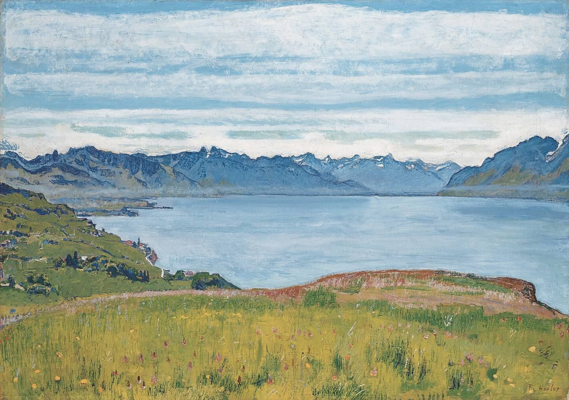 Ferdinand Hodler. Lake Geneva