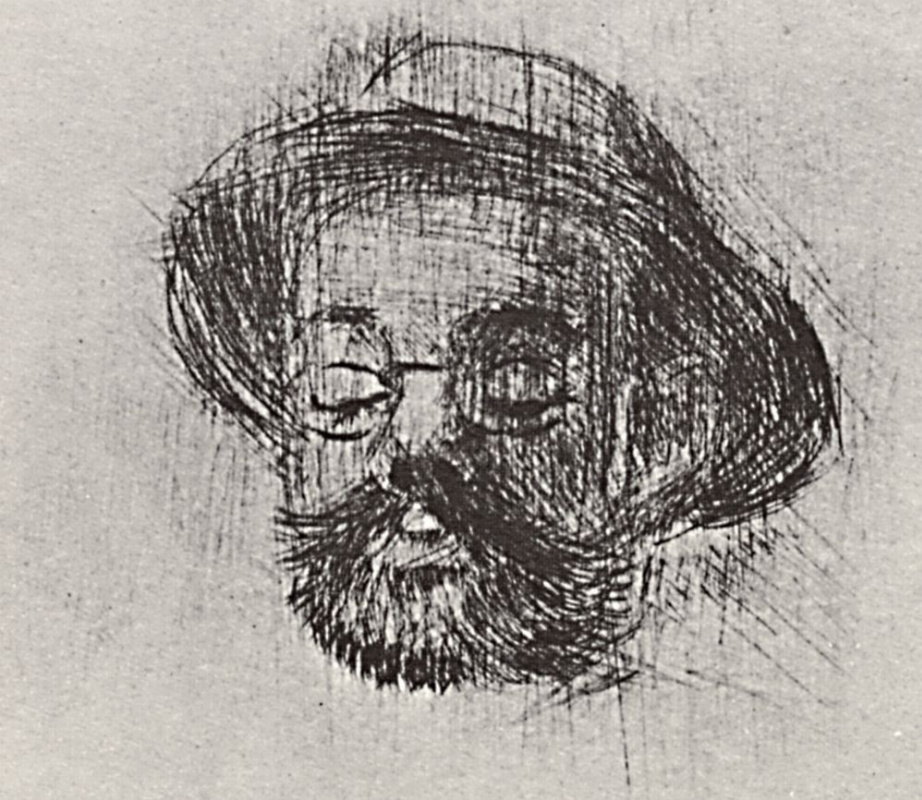Henri de Toulouse-Lautrec. Portrait of Henry Somm