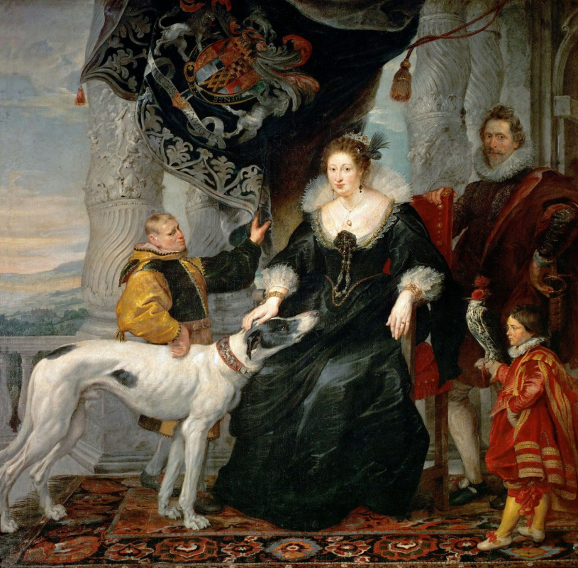 Peter Paul Rubens. Alateya Talbot, Countess of Shrewsbury