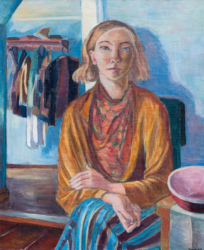 Tove Jansson. Self-portrait